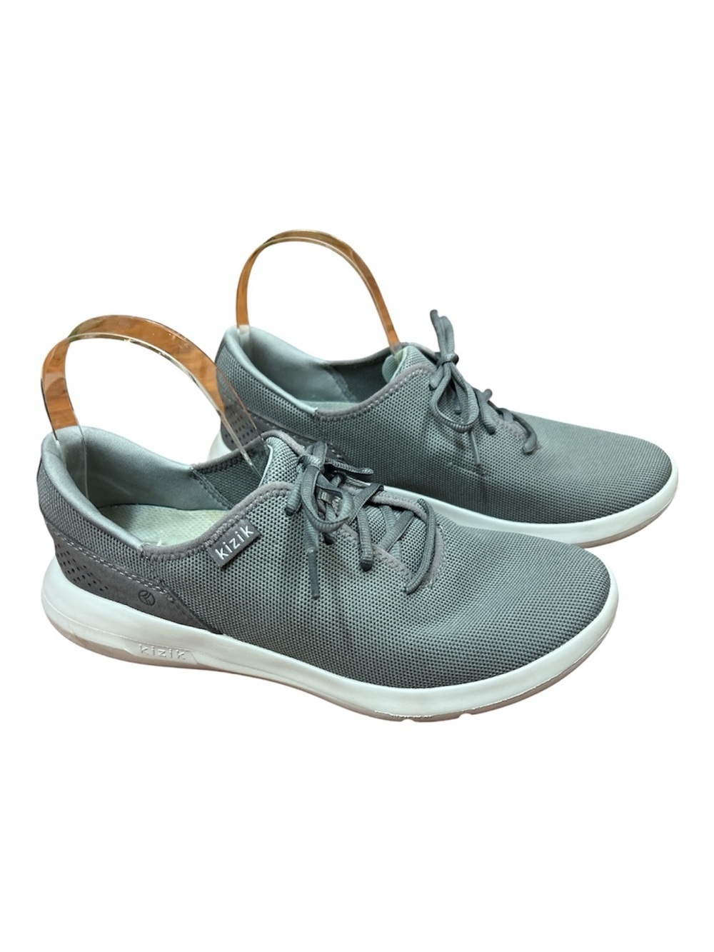 Kizik Sz 9 (7.5 Mens) Madrid Slip On Sneakers Gray Unisex